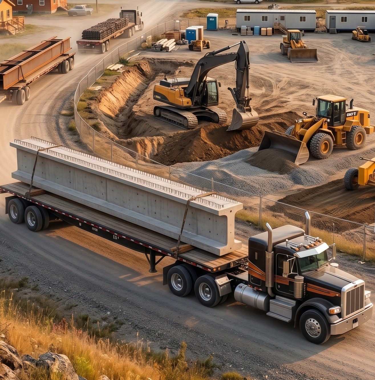 Construction Hauling