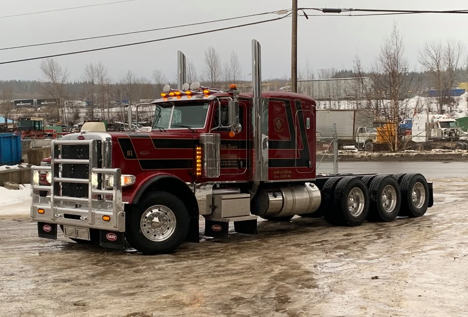 W.G. Davis Trucking Fleet - Lowboy Truck
